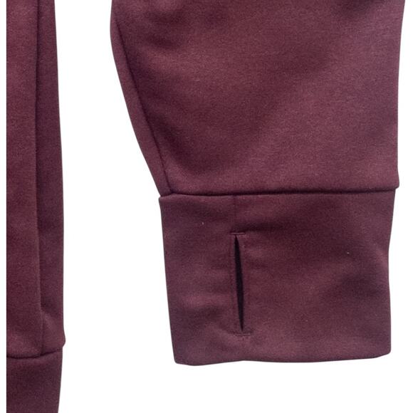 The North Face Suprema Full Zip Hoodie Jacket Womens size XL Burgundy - Picture 5 of 7